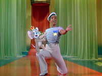 Jerry and Gene Kelly in the 1945 MGM musical film Anchors Aweigh.